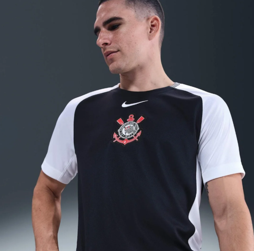 Camisa do Corinthians I 25 Nike Masculina Torcedor - #3