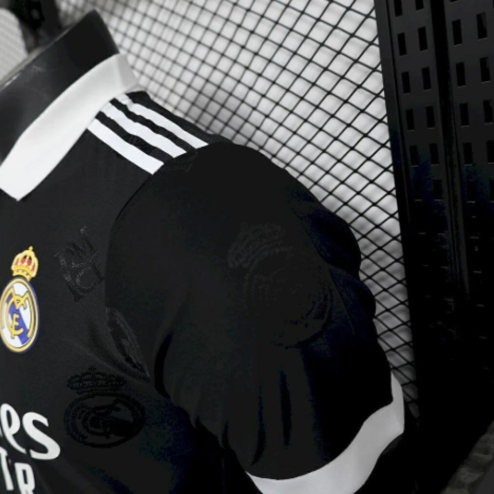 Camisa Real Madrid 25/26 Jogador - Preta