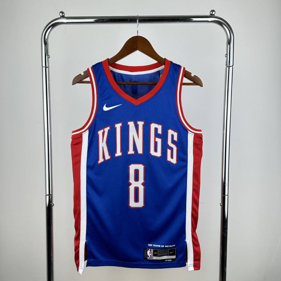 Camisa NBA Sacramento Kings 8 Lavine - Azul
