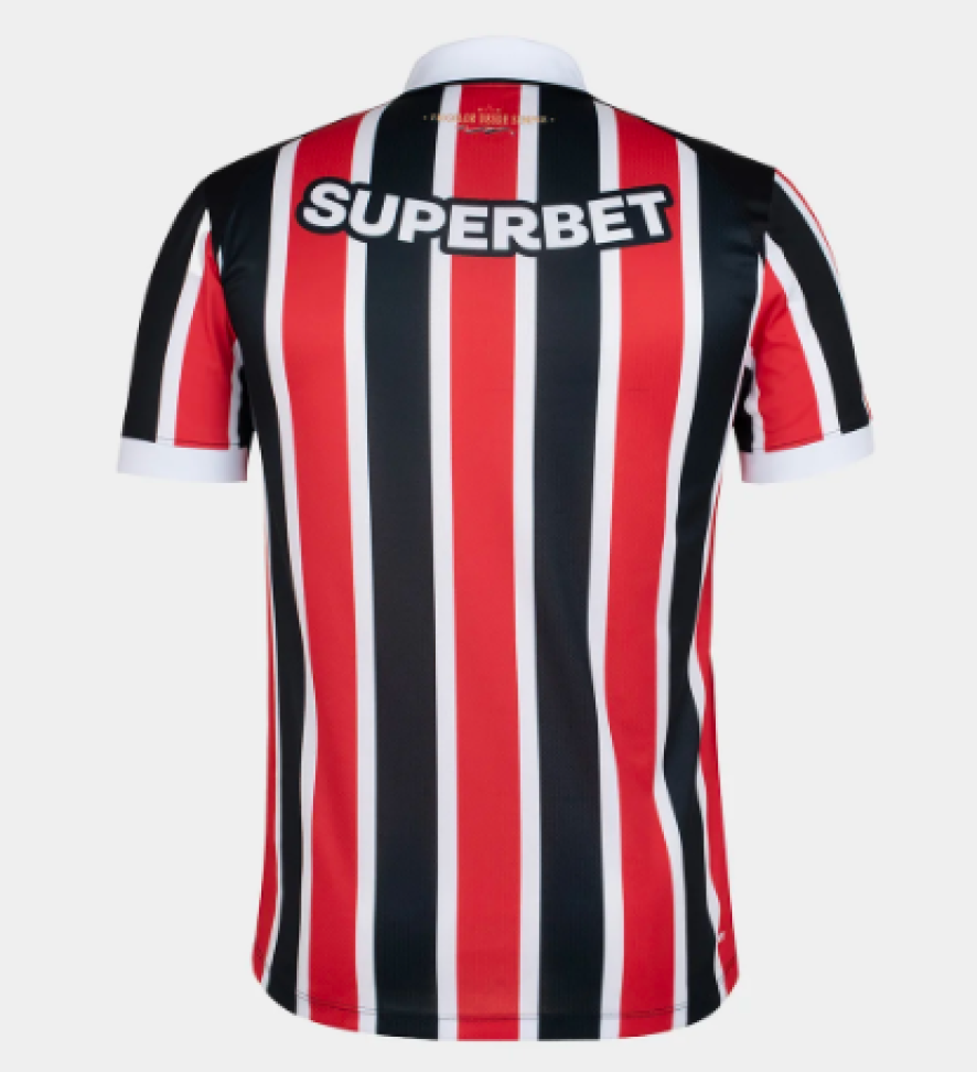Camisa São Paulo II 26/27 Torcedor New Balance Masculina - Vermelho+Branco