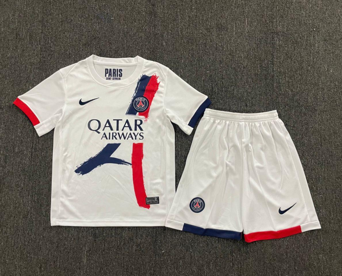 Conjunto Infantil PSG - Branca e Azul