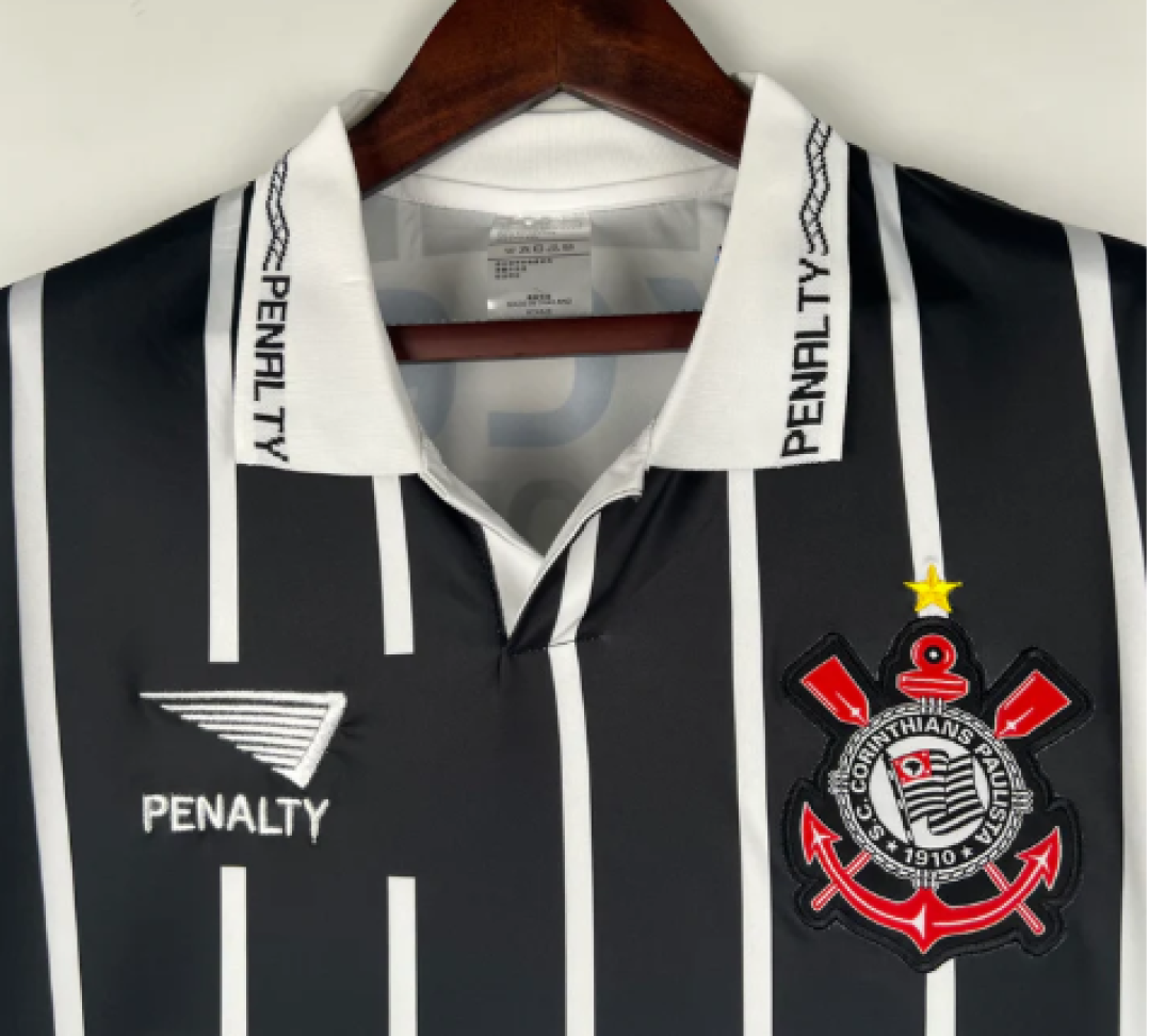 Camisa Corinthians Retrô 1997 Penalty - Preta - #3