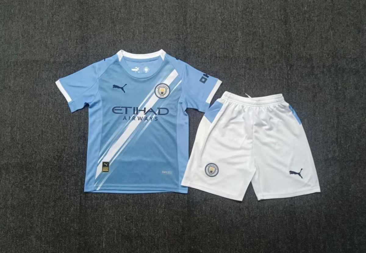 Conjunto Infantil City - Azul e Branco