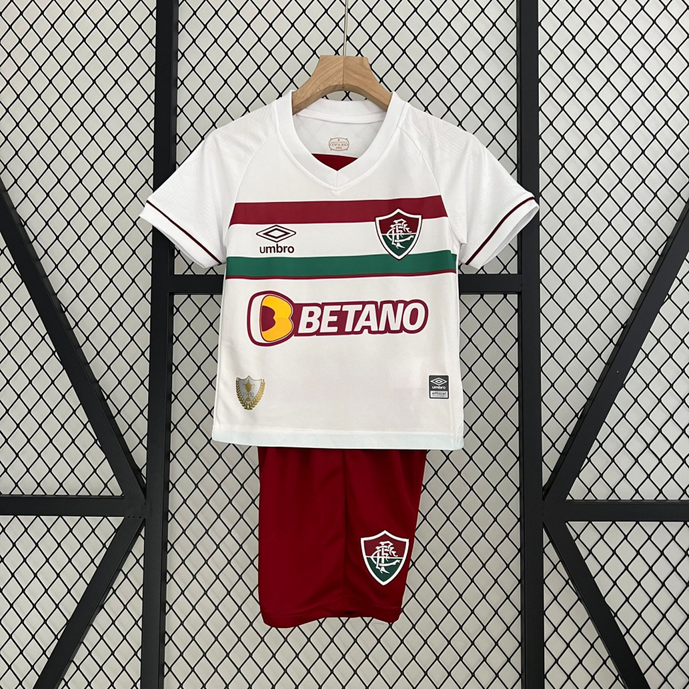 Conjunto Infantil Fluminense 25/26 - Branco e Vinho
