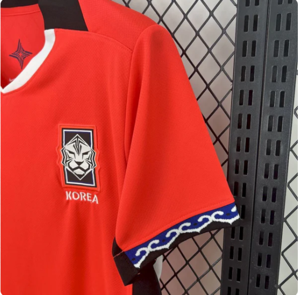 Camisa Seleção Korea 25/26 Torcedor - Vermelha