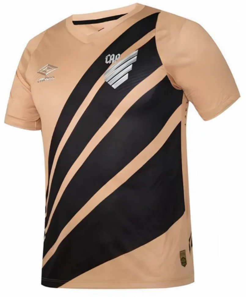 Camisa Athletico Paranaense II 24/25 Torcedor - Dourado - #3