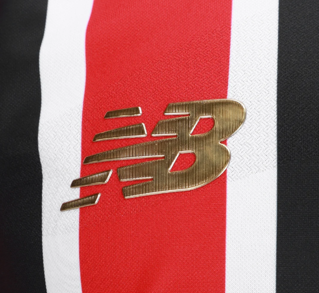 Camisa São Paulo II 25/26 Jogador New Balance - Vermelho e Branco - #5