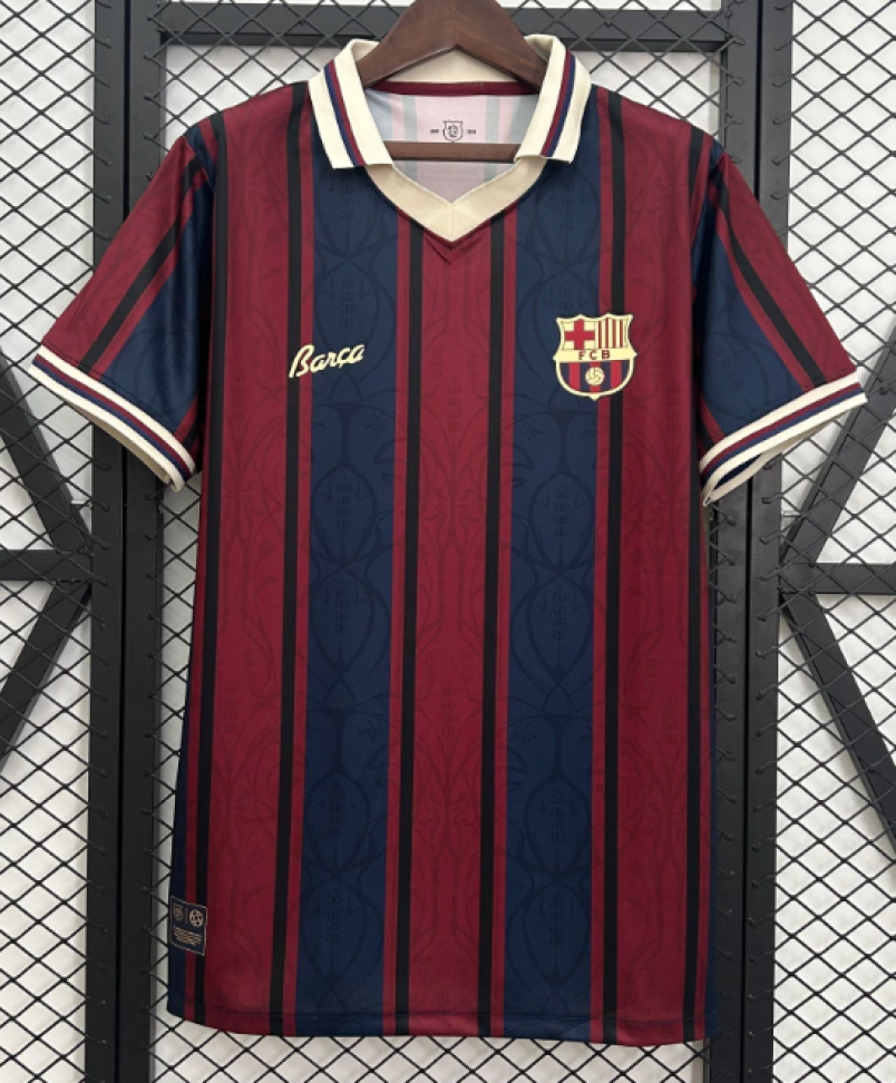 Camisa Retro Barcelona Edição Especial 125 Anos
