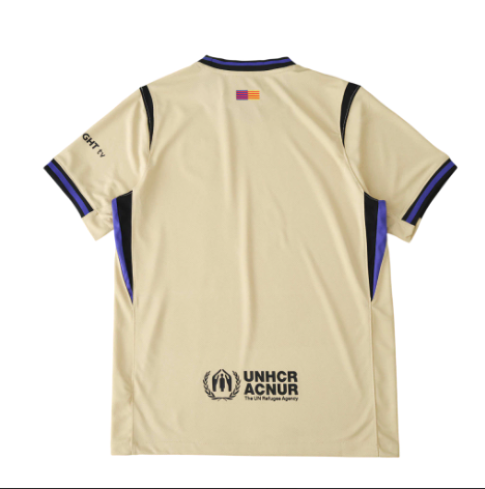 Camisa Barcelona Reserva 25/26 Torcedor - Bege