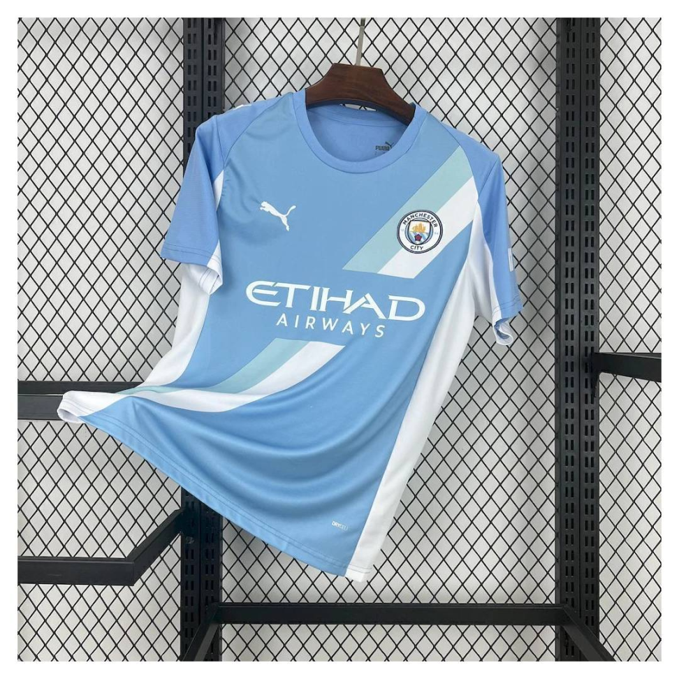 Camisa Manchester City Home 25/26 Torcedor - Azul