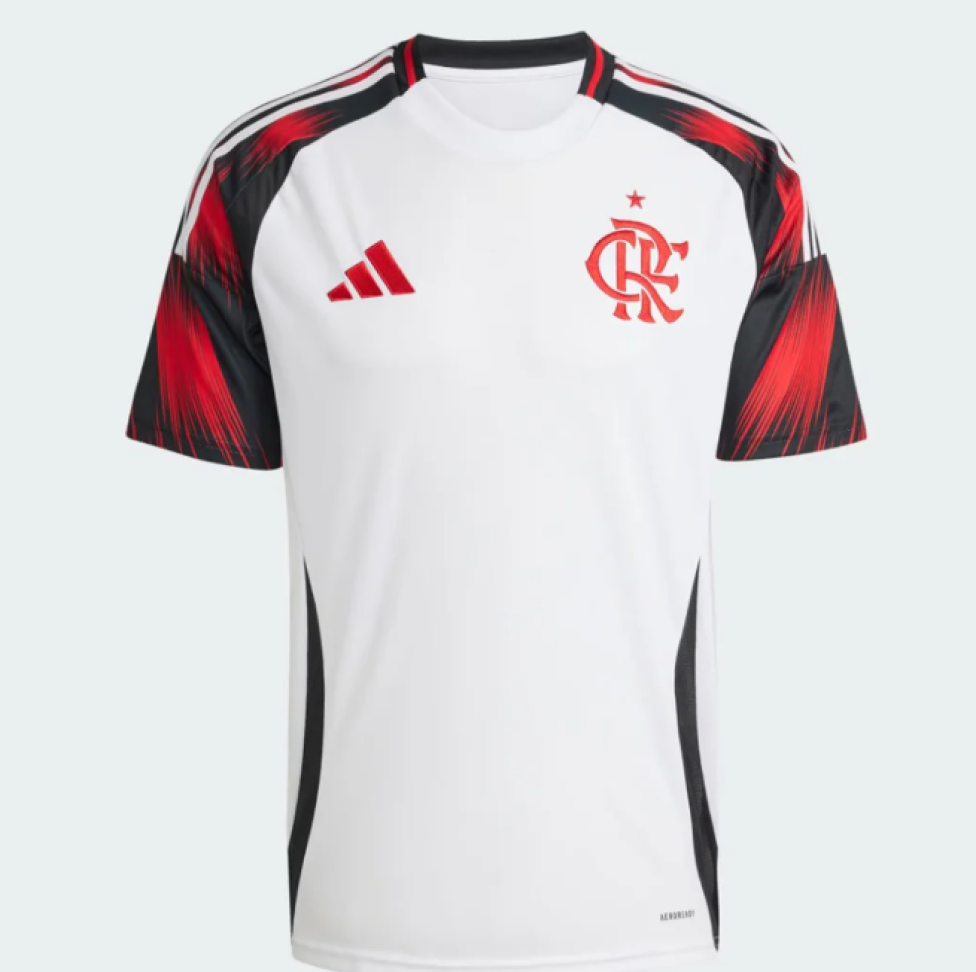 Camisa Flamengo II 25/26 Torcedor - Branco