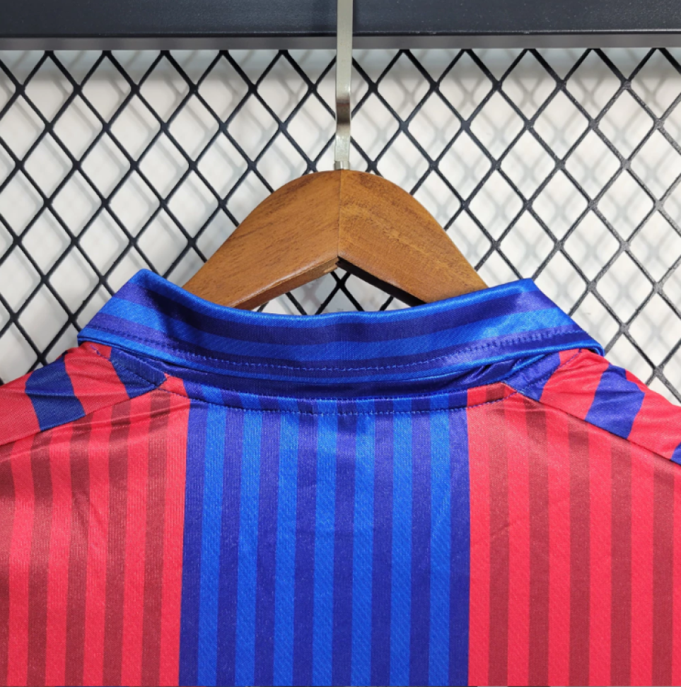Camisa Retrô Barcelona 1992 - Azul e Vermelho - #3