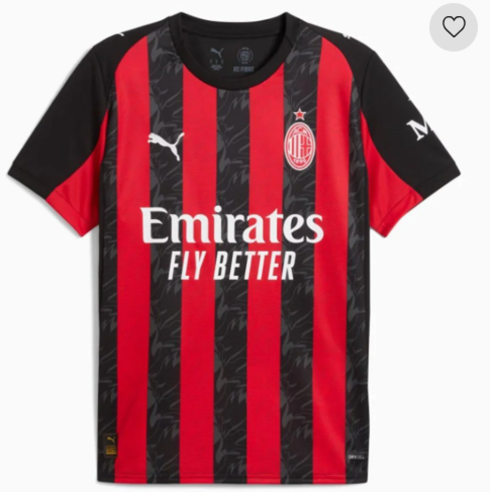 Camisa Milan 25/26 Torcedor - Vermelho