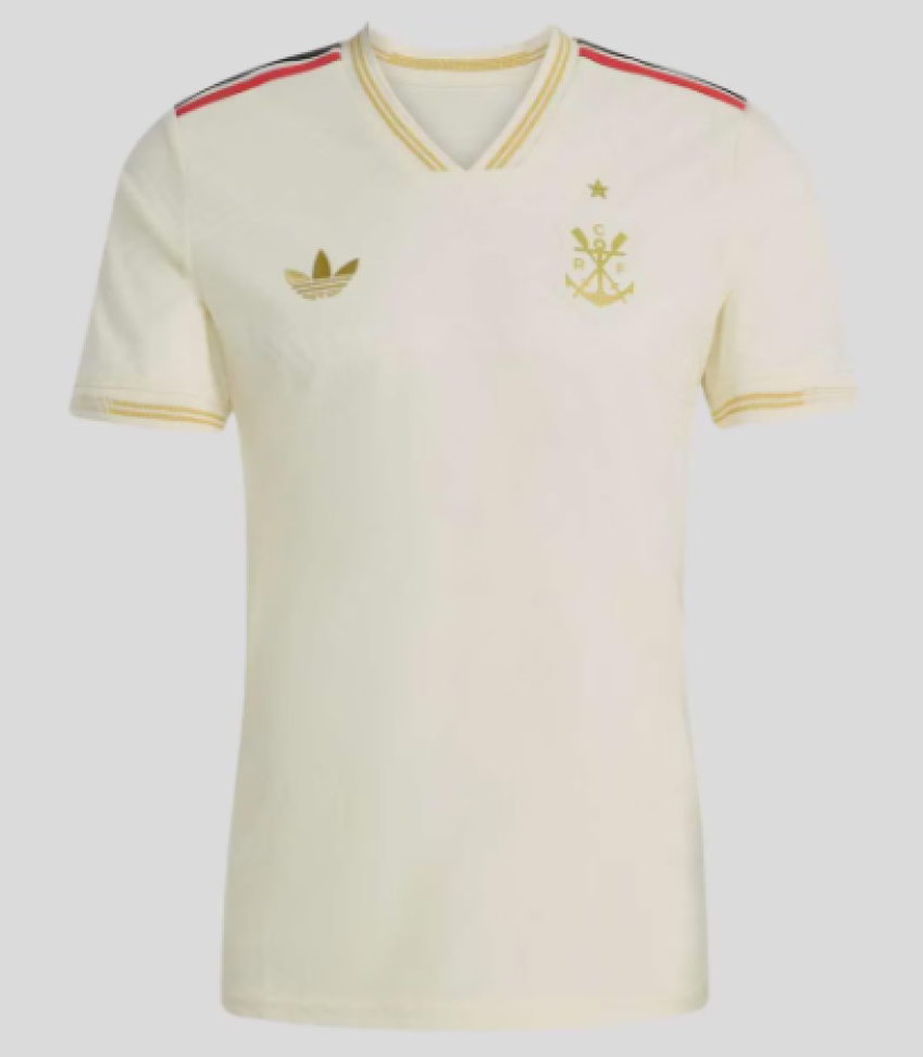 Camiseta do Flamengo III 25/26 Jogador - Bege - #4