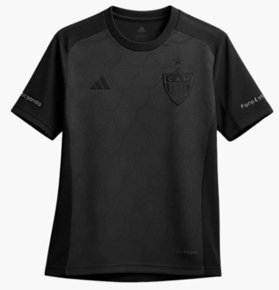 Camisa Atlético Mineiro 2025/26 Torcedor - All Black