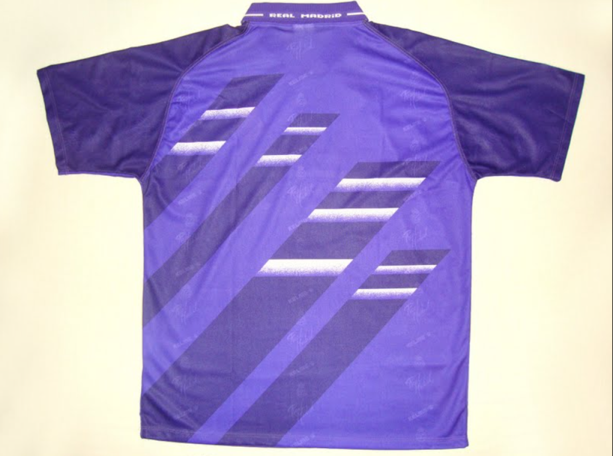 Camisa Retrô Real Madrid 1996/97 - Roxa