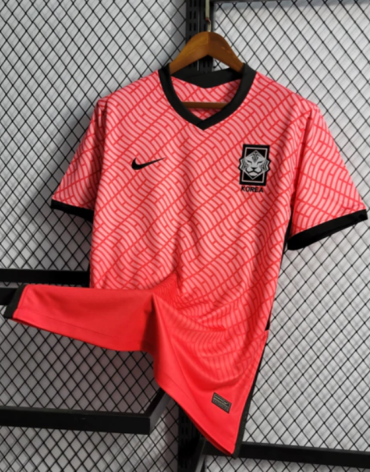 Camisa Coréia do Sul Home 20/21 Torcedor - Rosa - #3