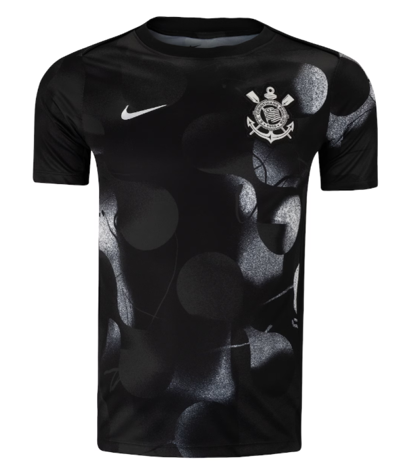 Camisa Pré-Jogo do Corinthians 25 Nike Masculina