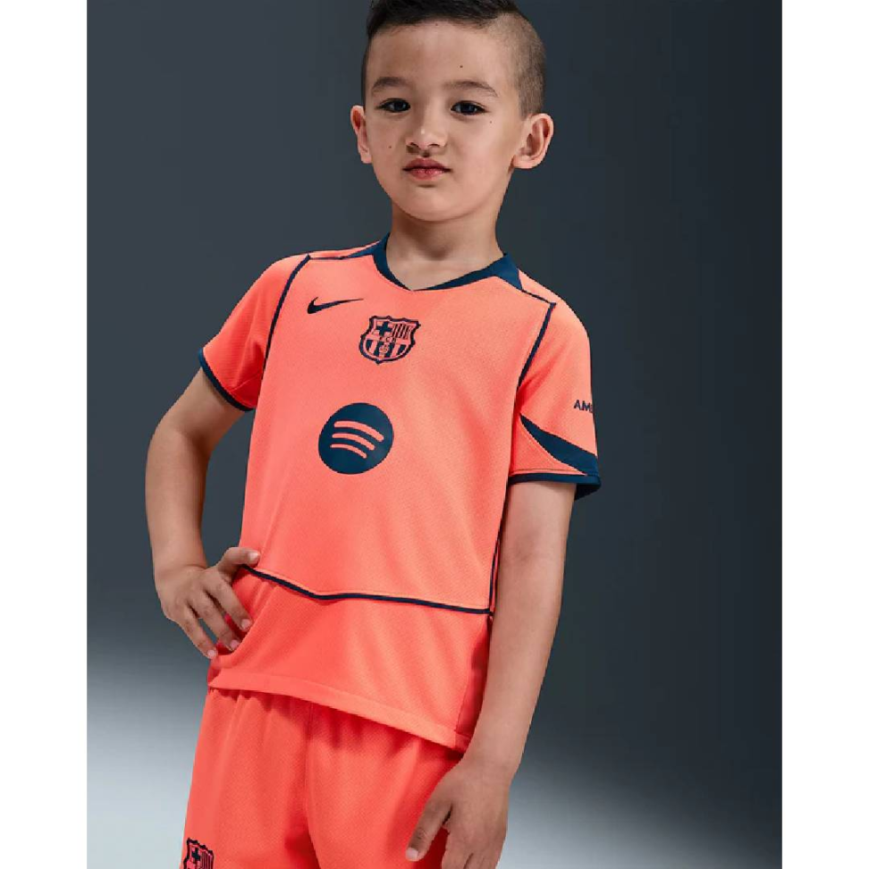 Conjunto Infantil Barcelona - Laranja - #3