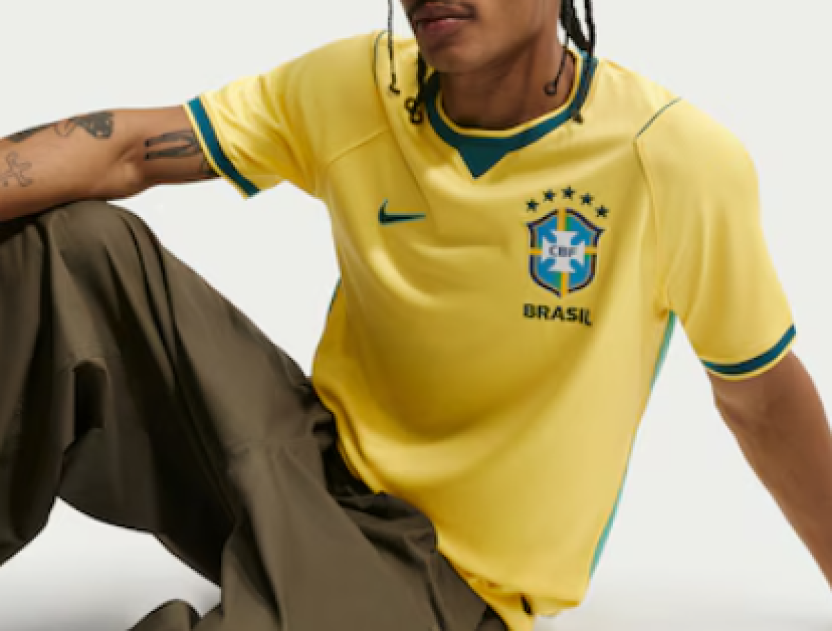Camisa Brasil Nike I 2026/27 Torcedor Pro Masculina - #3