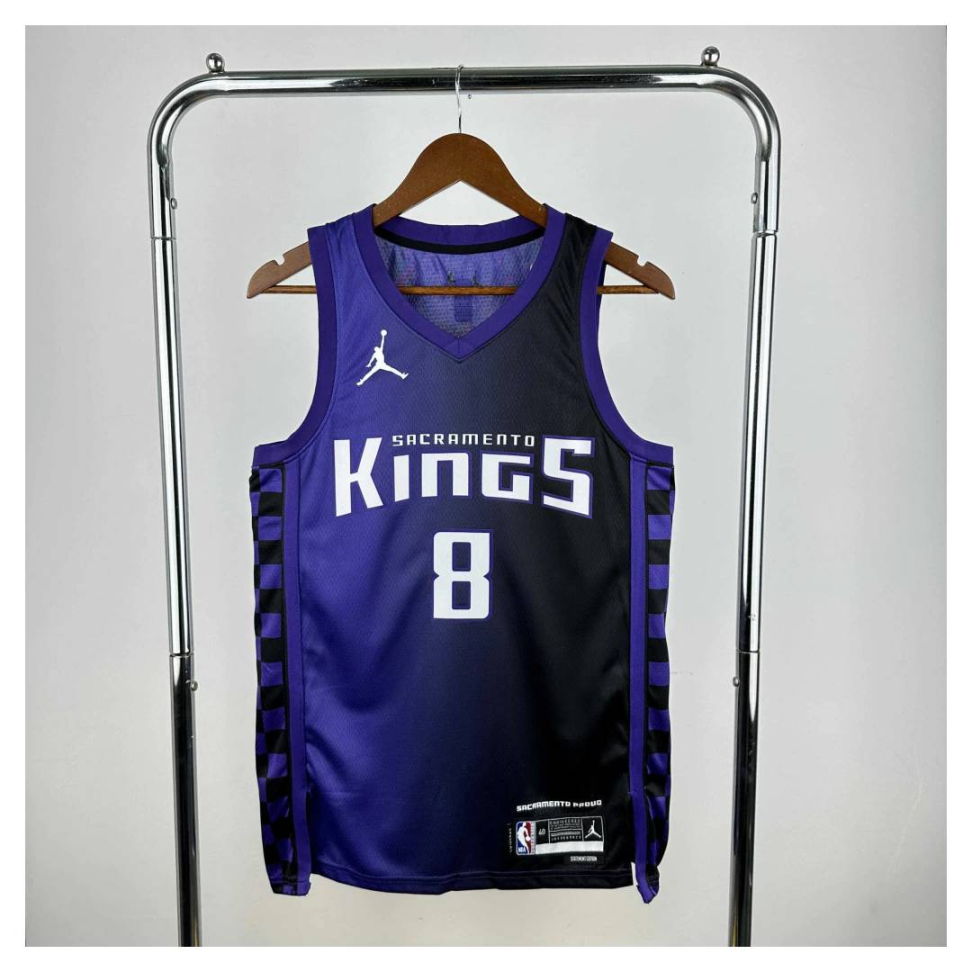 Camisa NBA Sacramento Kings 8 Lavine - Roxa