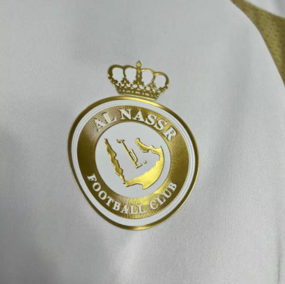 Camisa Al Nassr III 24/25 Jogador - Branco e Dourado - #4