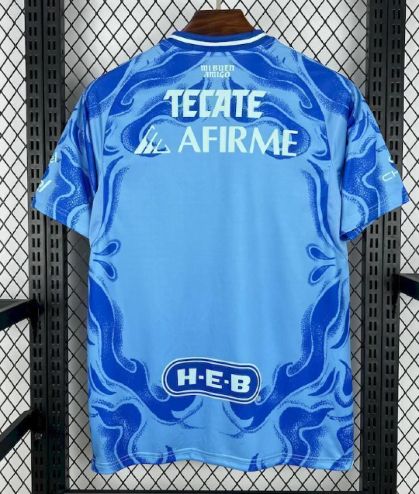 Camisa Tigres UANL 25/26 Away Torcedor - Azul