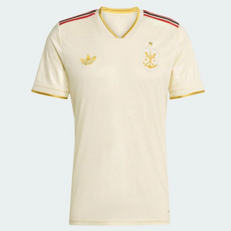 Camisa Flamengo III 25/26 Torcedor - Off White