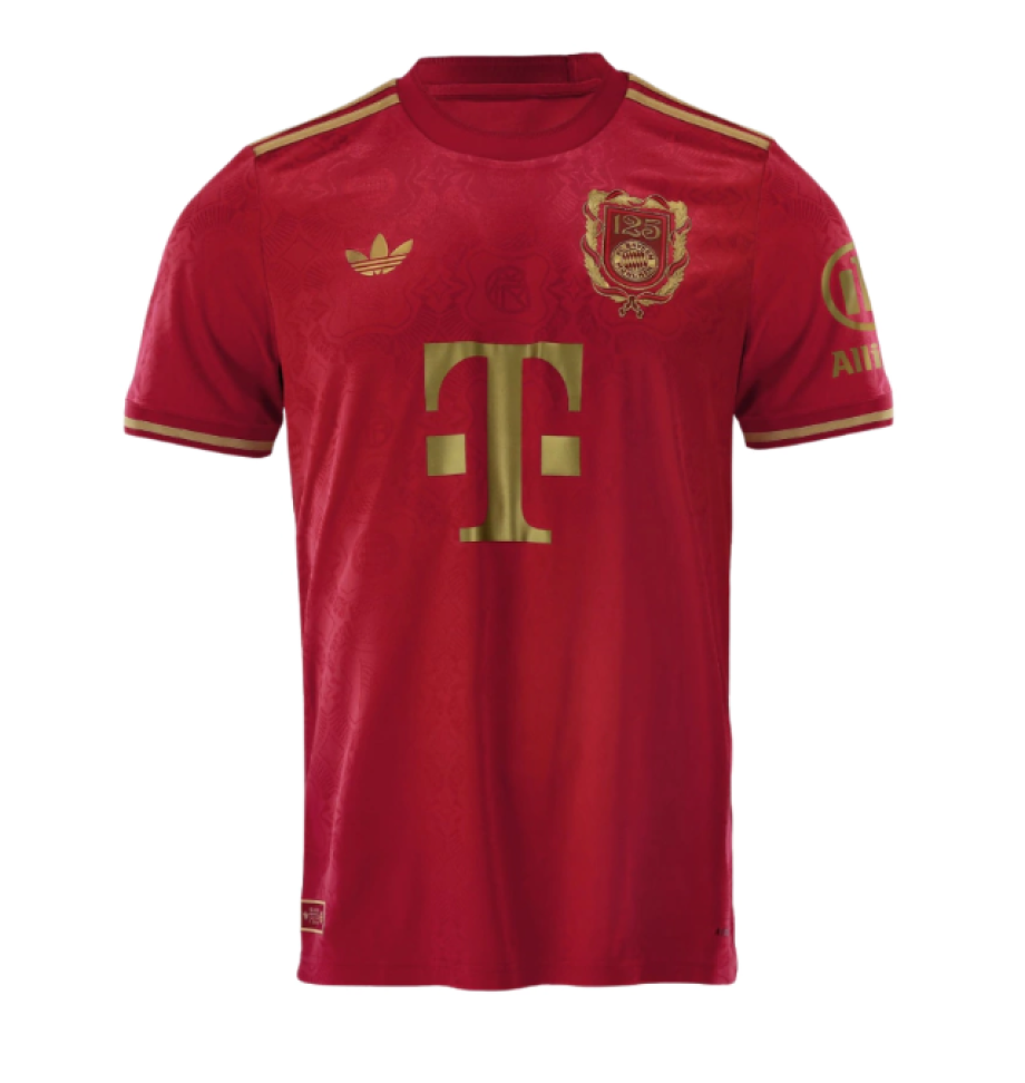 Camisa Bayern 125 Anos Edição Jogador - Vermelha