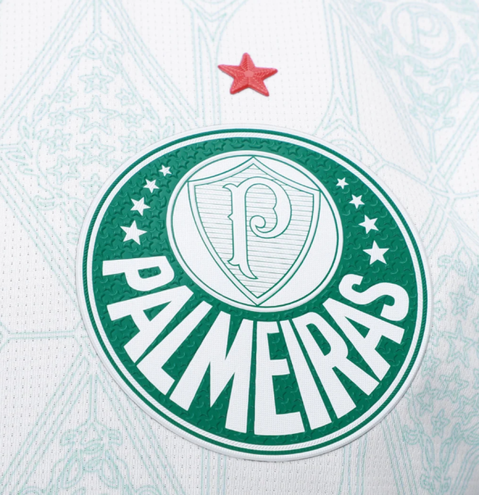 Camisa Palmeiras II 25/26 Jogador - Branco - #5