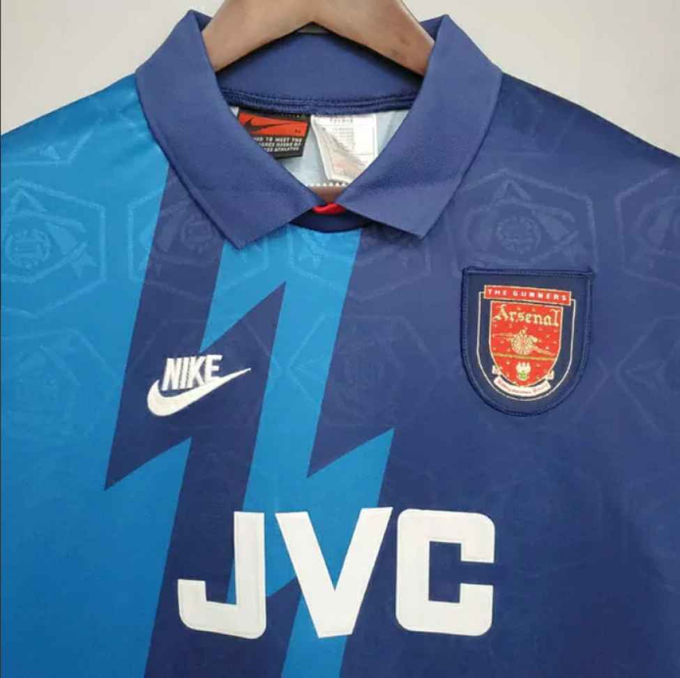 Camisa Retrô Arsenal 95/96 - Azul Marinho - #4