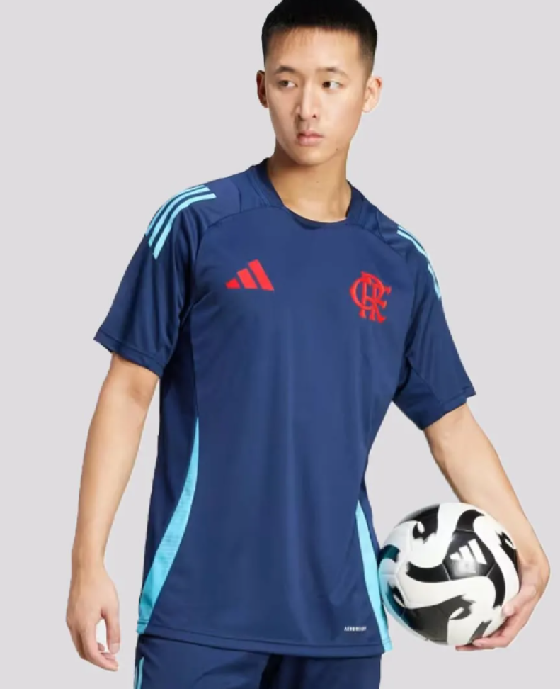 Camisa Flamengo Comissão 25 Torcedor - Azul - #3