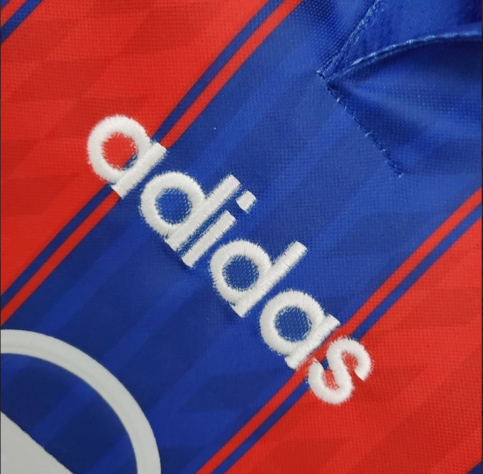 Camisa Retrô Bayern de Munique 1995/97 - Azul e Vermelha - #4
