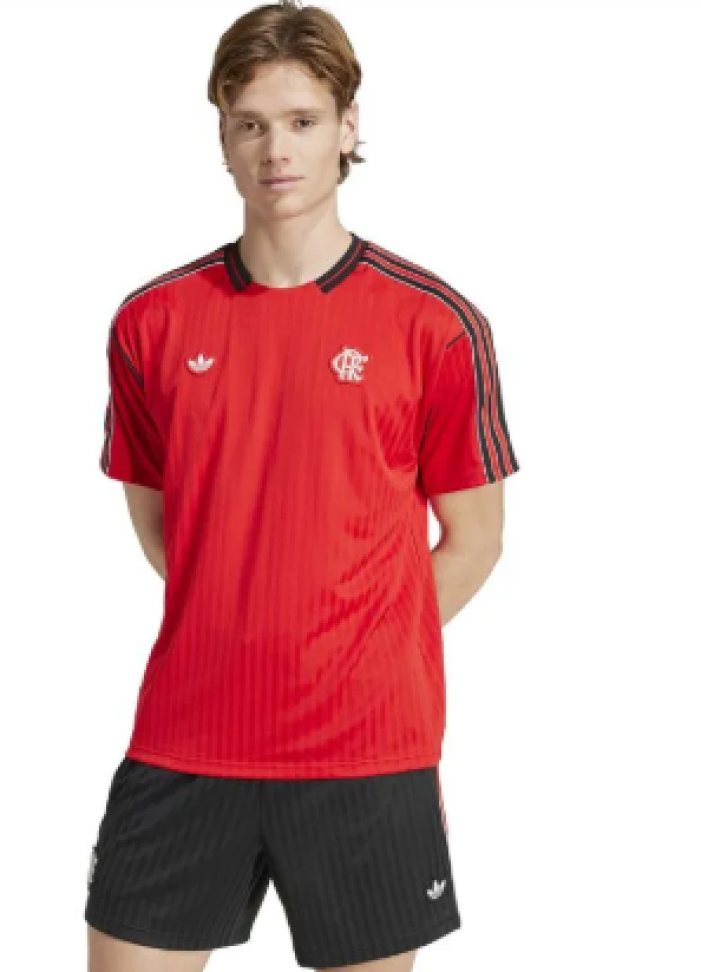 Camisa Flamengo Icon 2025 Torcedor - Vermelha