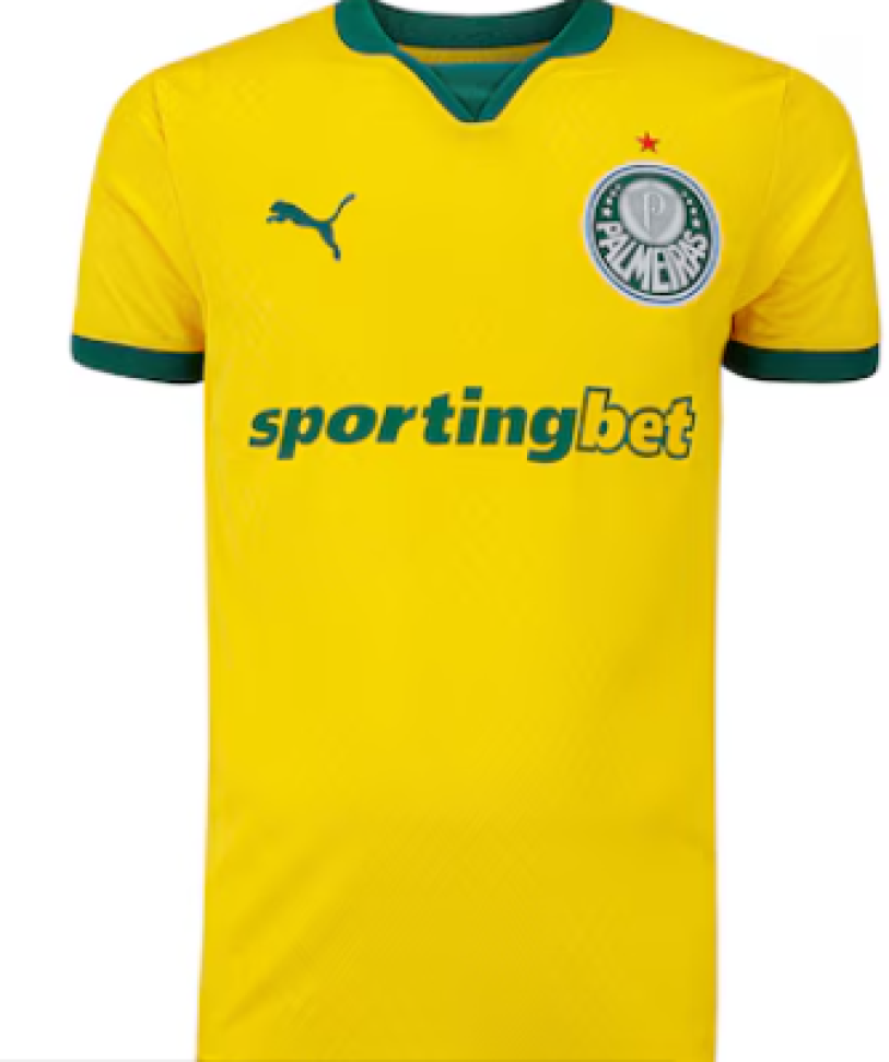Camisa do Palmeiras III 25/26 Torcedor - Amarela