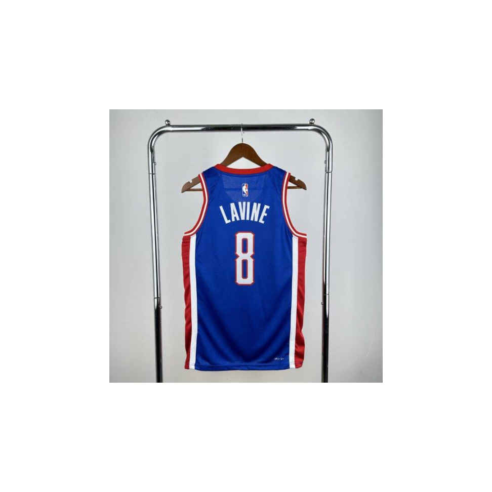 Camisa NBA Sacramento Kings 8 Lavine - Azul