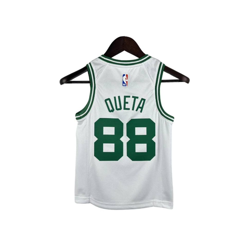 Camisa NBA Boston Celtics 88 Queta - Branca e Verde