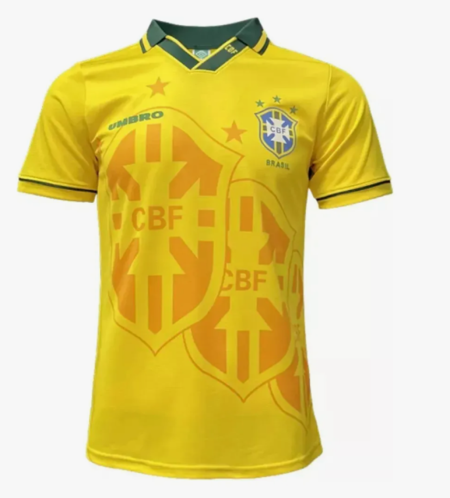 Camisa Umbro Seleção Brasileira 1994 Retrô