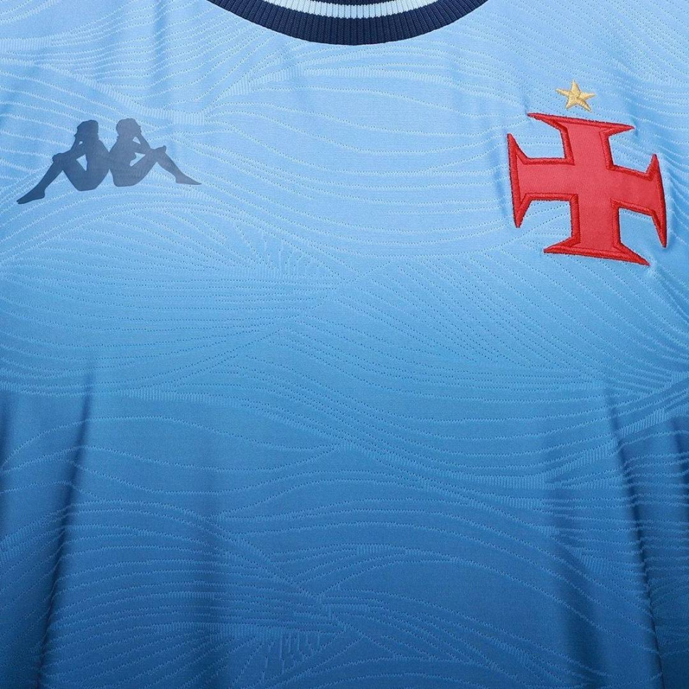 Camisa Vasco III 25/26 Goleiro Torcedor - Azul - #3