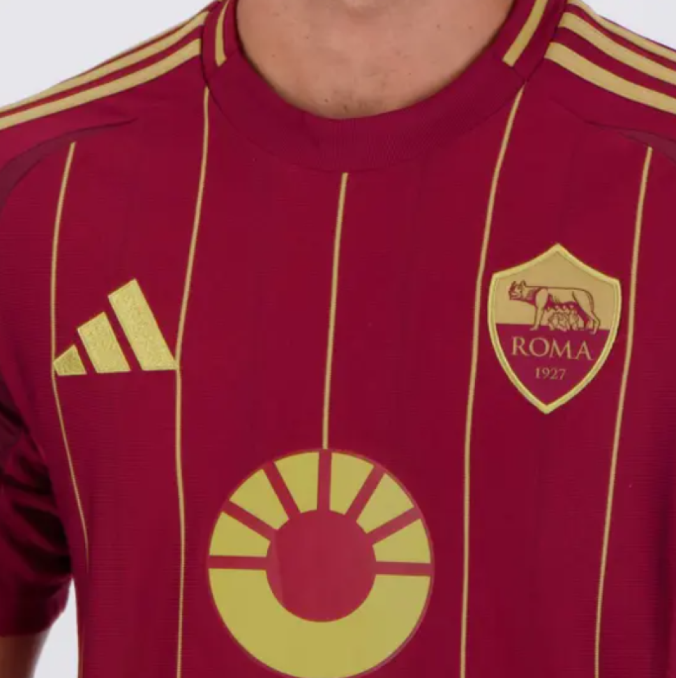 Camisa Roma 25 Torcedor - Vermelha - #3