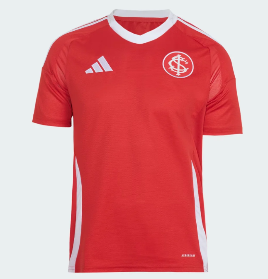Camisa Internacional I 25/26 s/n Torcedor Adidas Masculina - Vermelho