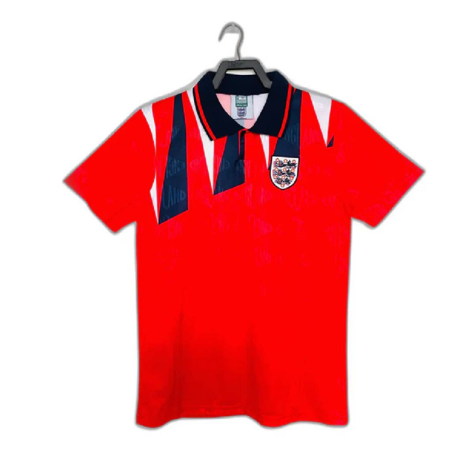 Camisa Retrô Inglaterra 1992 II - Vermelha