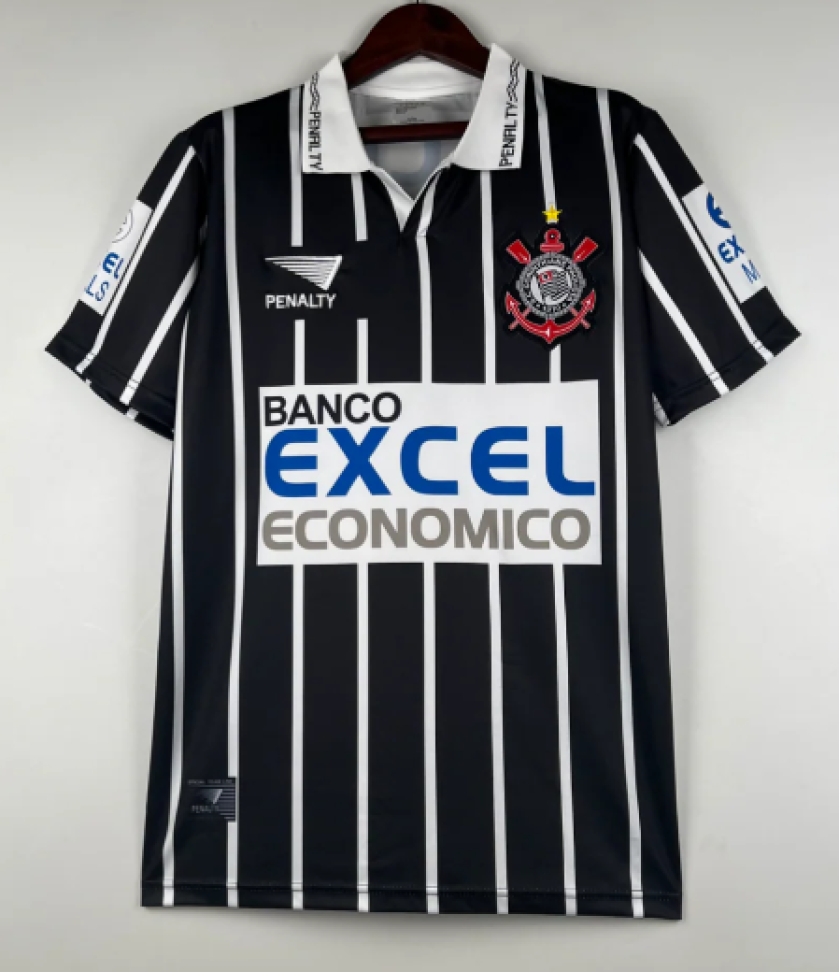 Camisa Corinthians Retrô 1997 Penalty - Preta