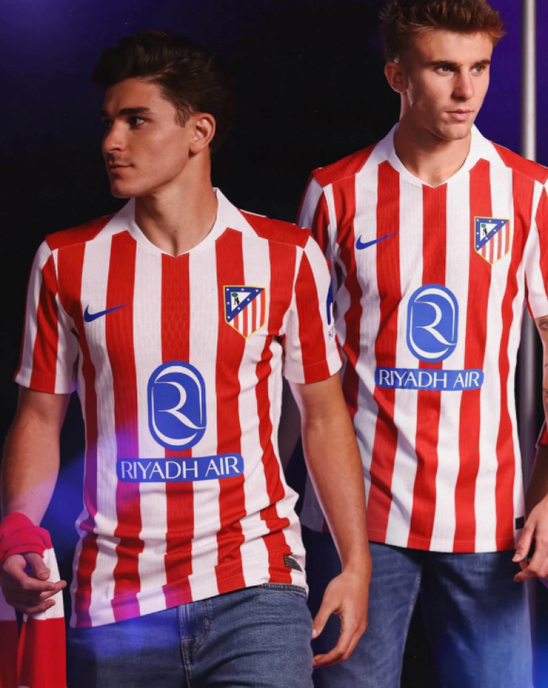 Camisa Atlético de Madrid I 2025/26 Torcedor - Vermelha - #3