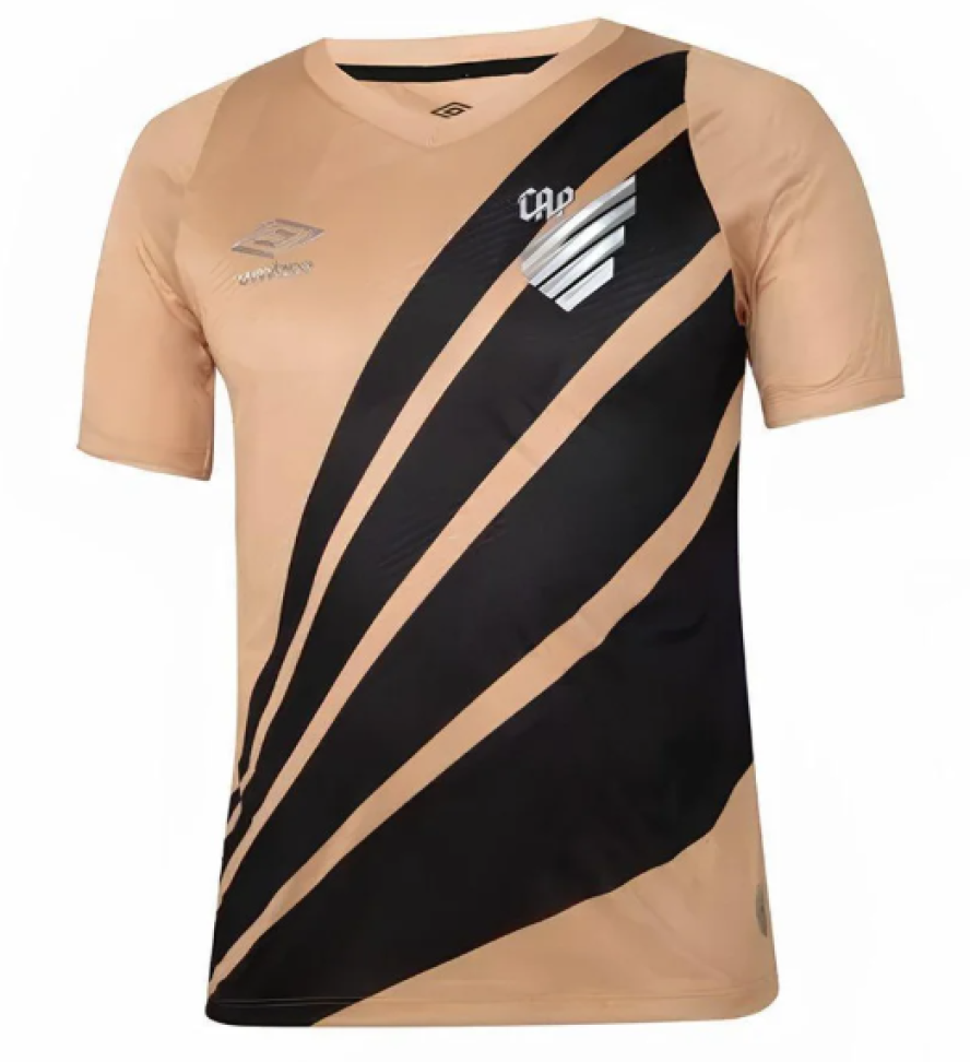 Camisa Athletico Paranaense II 24/25 Torcedor - Dourado