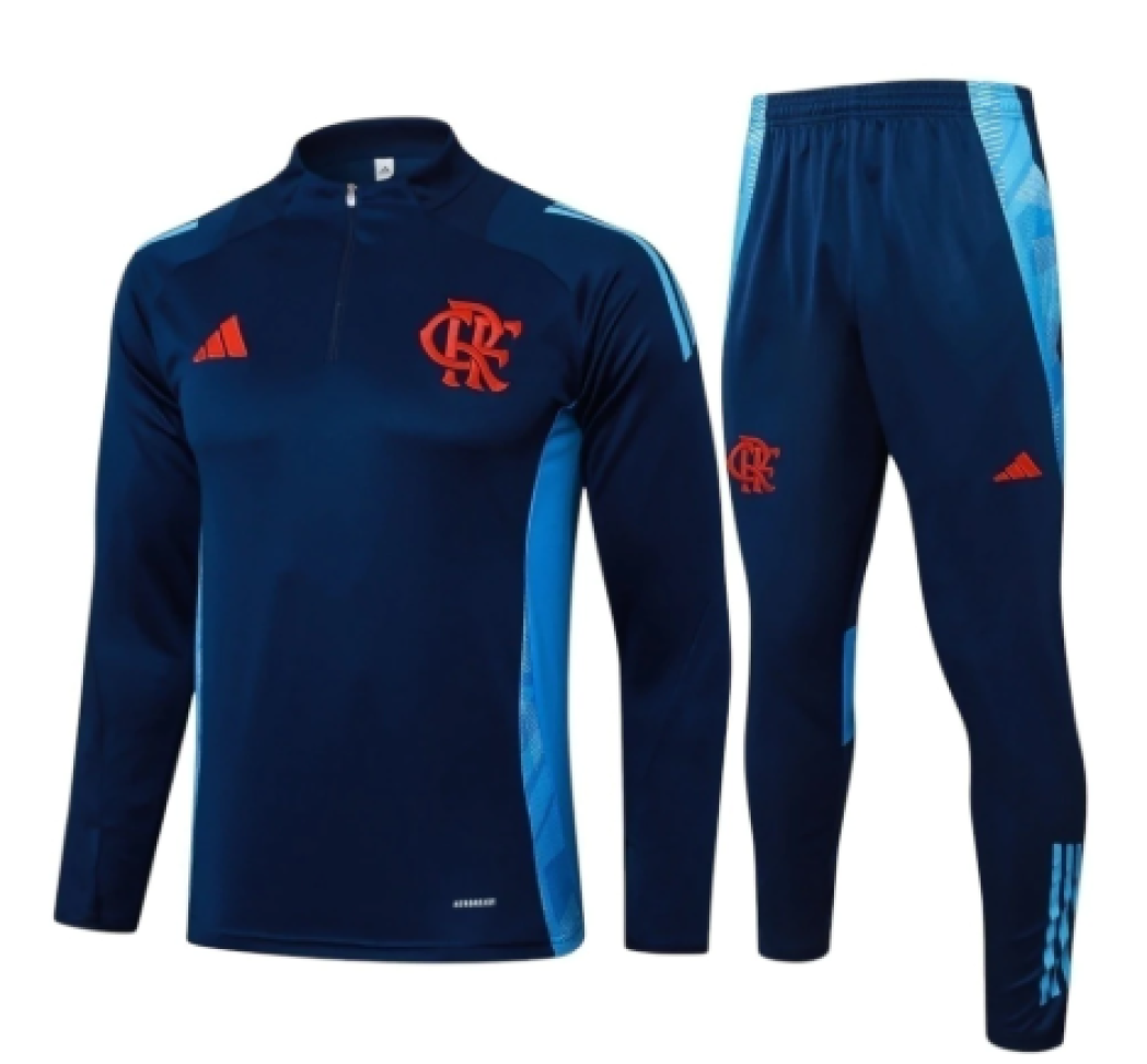 Conjunto Flamengo Treino 25/26 - Azul