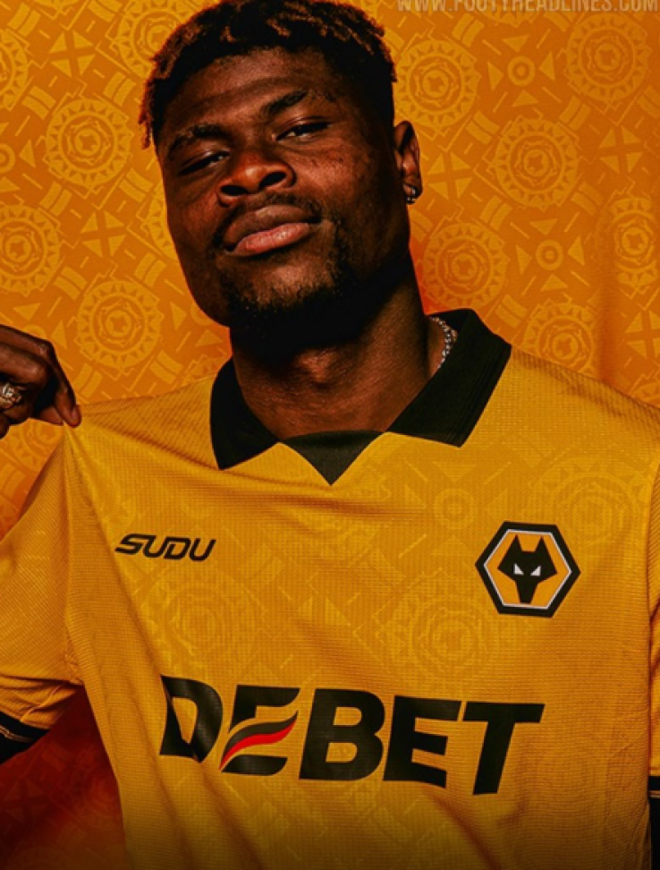 Camisa Wolverhampton 25/26 Torcedor - Amarela