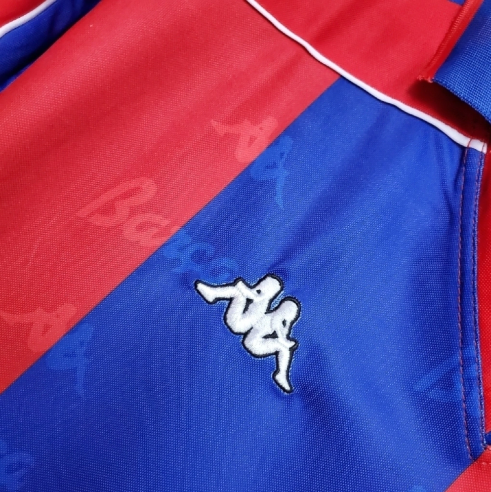 Camisa Retrô Barcelona 93/95 - Azul e Vermelho - #4