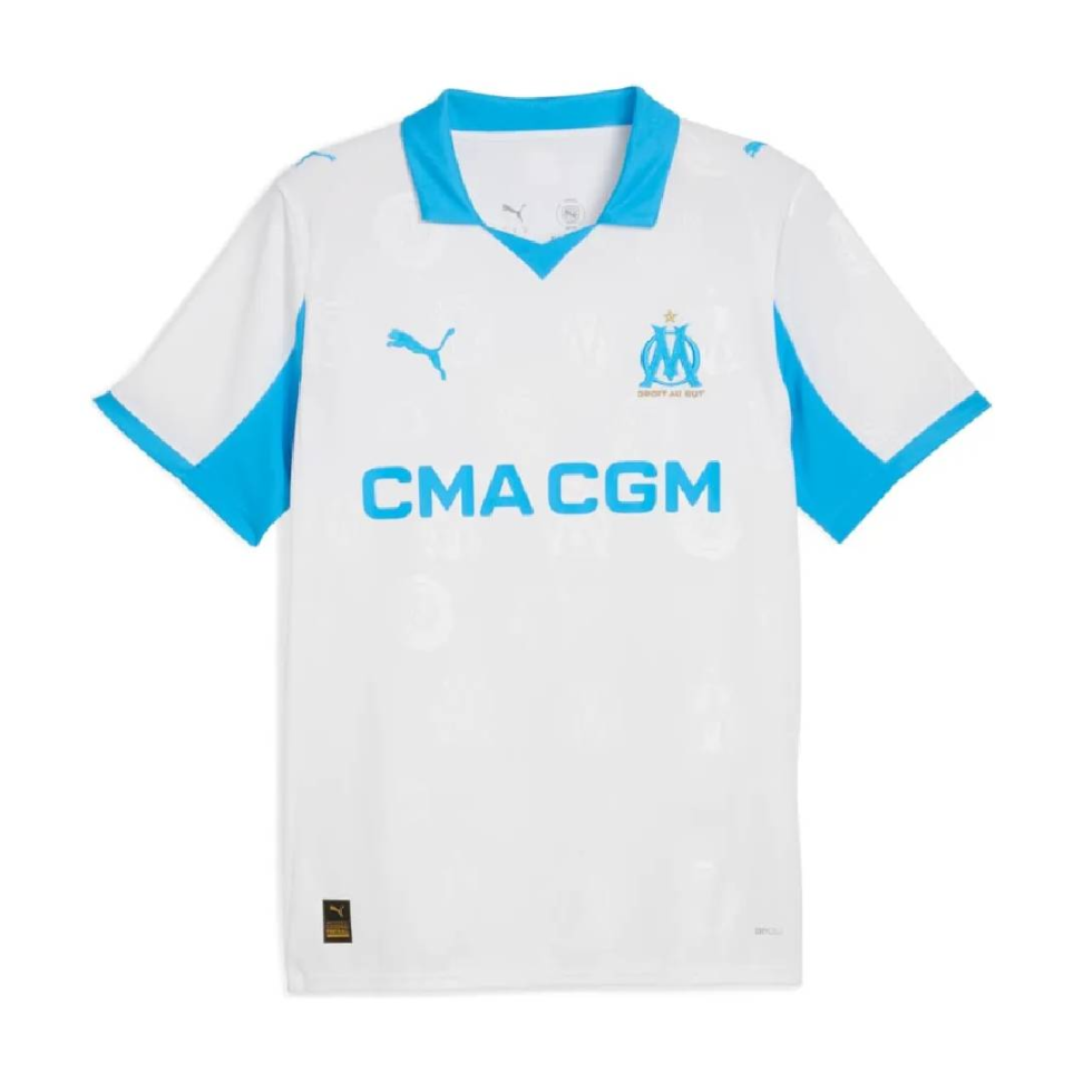 Camisa Olympique de Marseille 25 Torcedor - Branca