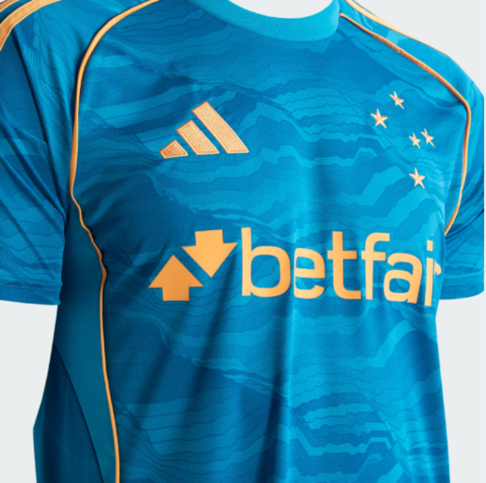 Camisa Cruzeiro III 25 Adidas Torcedor - Azul - #6